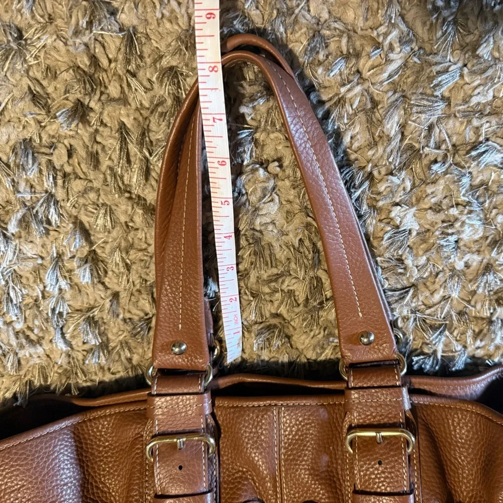 🧸 Dooney & Bourke | Caramel Pebble Grain Satchel